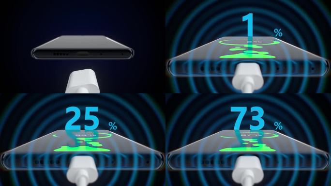 安卓手机充电光效光波