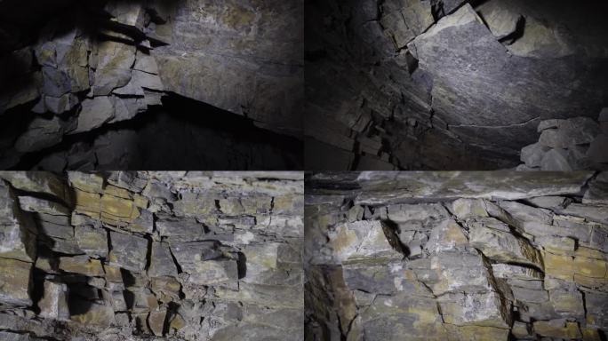 矿石 矿洞 地质构造 岩层 矿坑 铁矿石