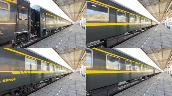 火车火车进站 火车