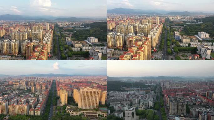 梅州航拍 新县城 大景 多角度合集
