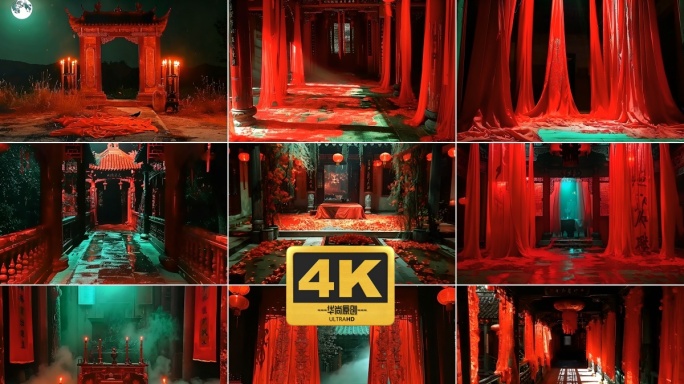 4k中式恐怖冥婚剧本杀背景