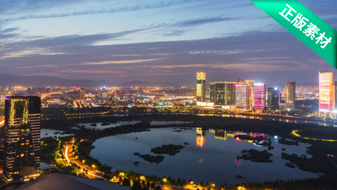 6K义乌城市航拍延时合集 国际商贸城旅游