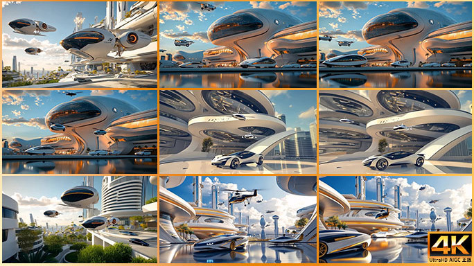合集 未来科技世界 飞行汽车 低空经济