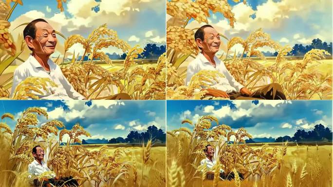 袁隆平 禾下乘凉梦 禾下乘凉 丰收
