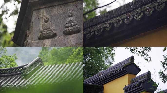 杭州 灵隐寺 雨后灵隐寺