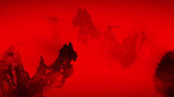 5K 文字 水墨 武术 大气