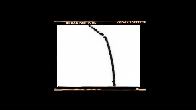 4k(透明通道）电影感复古胶片框后期素材