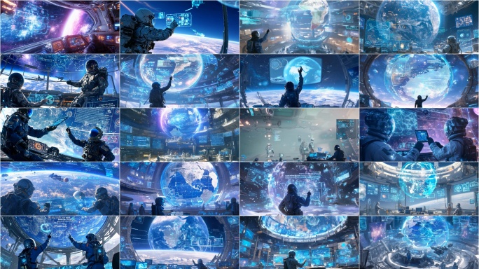 4K高清未来空间站合集