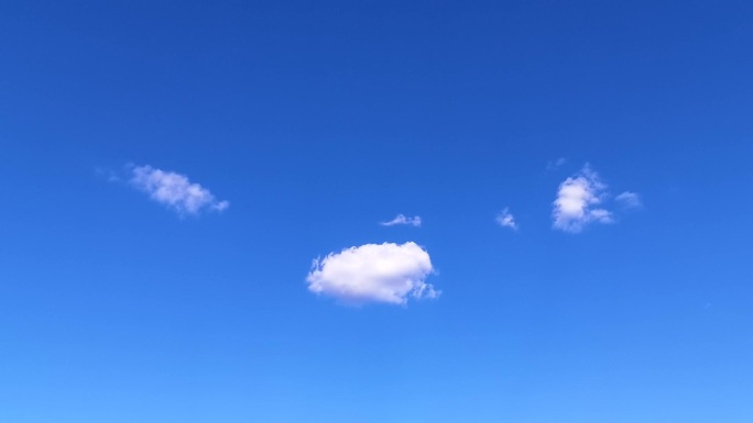 延时蓝天白云高清视频素材
