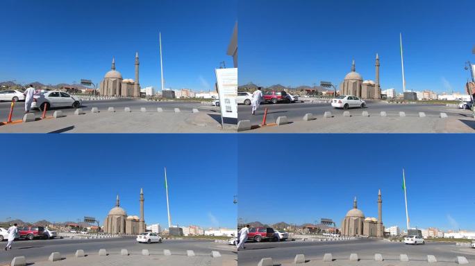 Ambariya清真寺。这是麦地那的奥斯曼清真寺