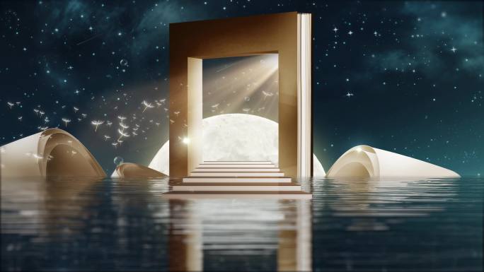 唯美星空背景素材