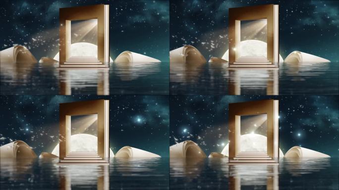 唯美星空背景素材