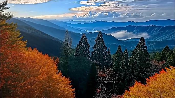 金秋秋分立秋秋天深秋秋色秋景大自然风景风