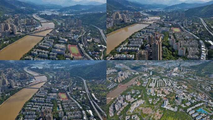 米易县高空航拍