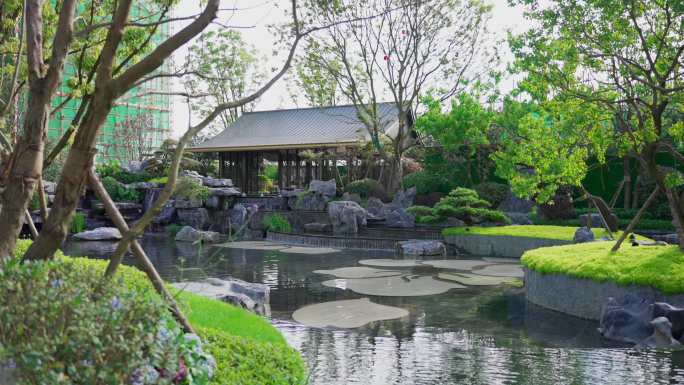 房地产户外中式园林设计