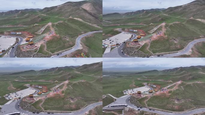 4K航拍青海日月山