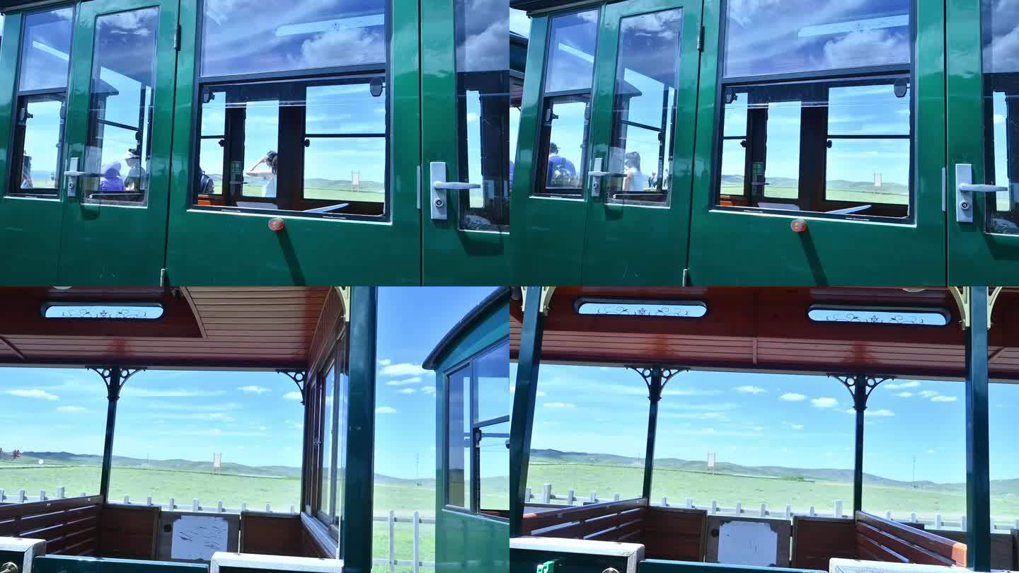 黄花沟小火车进站（原声）