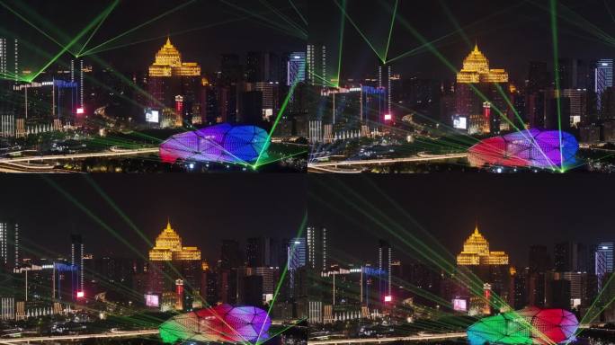 辽宁沈阳城市夜晚灯光秀 (24)
