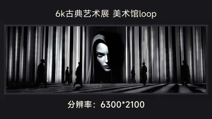 6k古典艺术展 美术馆loop