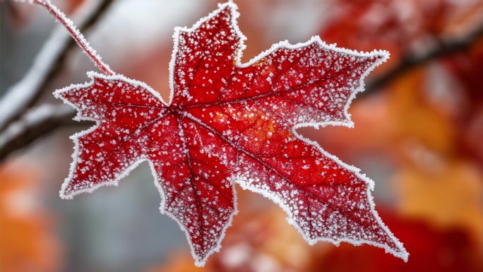 【4K】寒露霜降立冬冬至小雪节气