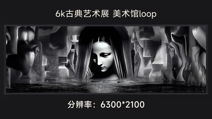 6k古典艺术展 美术馆loop