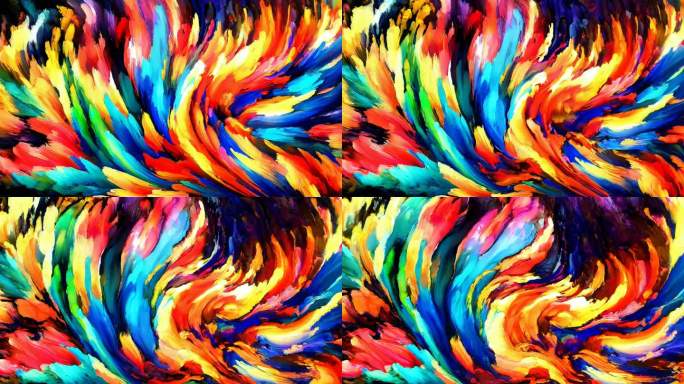 彩色颜料【4K】