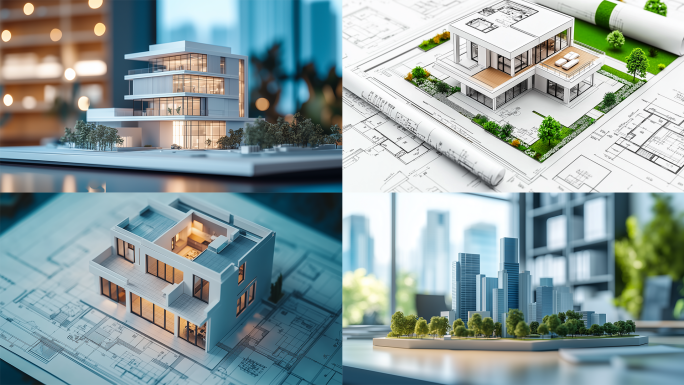 建筑图纸沙盘模型商业地产开发会议01