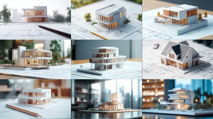 建筑图纸沙盘模型商业地产开发会议01