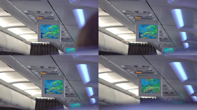 视频液晶显示器显示地图在4K