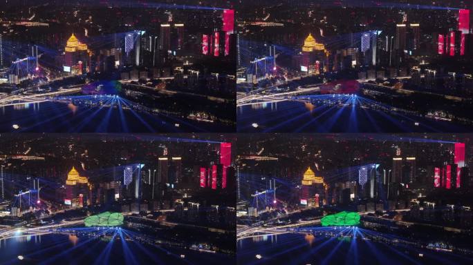 辽宁沈阳城市夜晚灯光秀 (14)