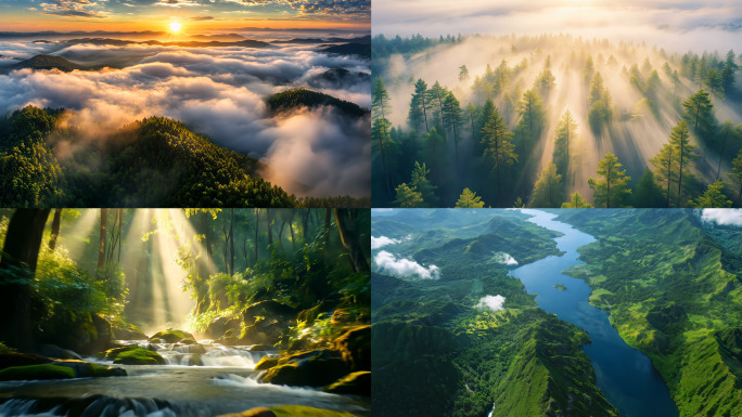 森林大自然风景