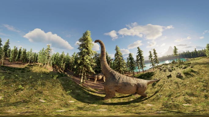 侏罗纪VR 720全景  腕龙VR VR