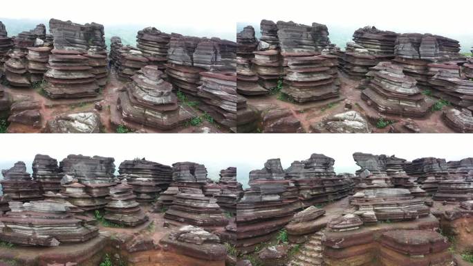 铜仁松桃县贵州红石林（原视频）