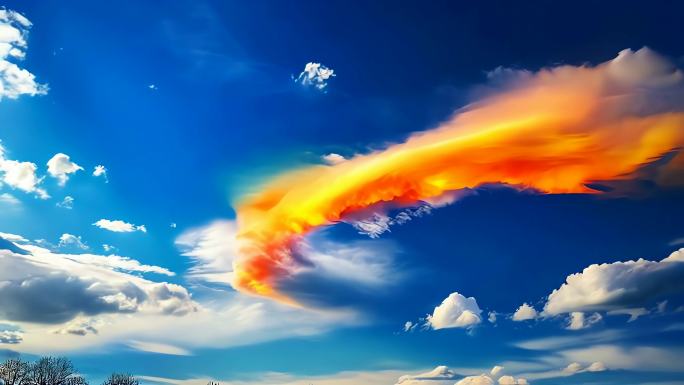 五彩祥云_延时摄影 (2)