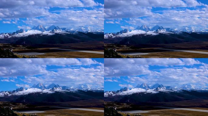 曼役卡、玛尔可垭口行车视角