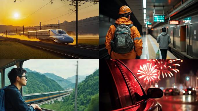 打工返乡 过年团聚  回家过年 过年春运