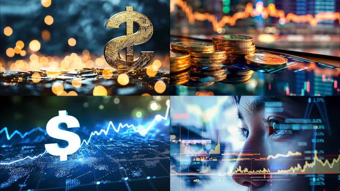 金融业务分析市场投资比特币股票行情金融证
