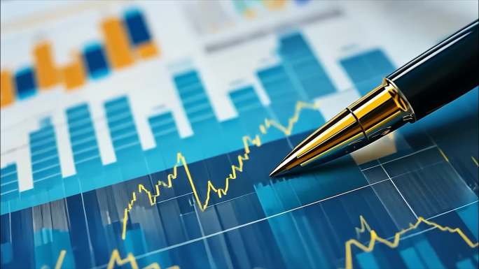 金融业务分析市场投资比特币股票行情金融证