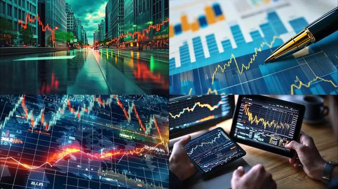金融业务分析市场投资比特币股票行情金融证
