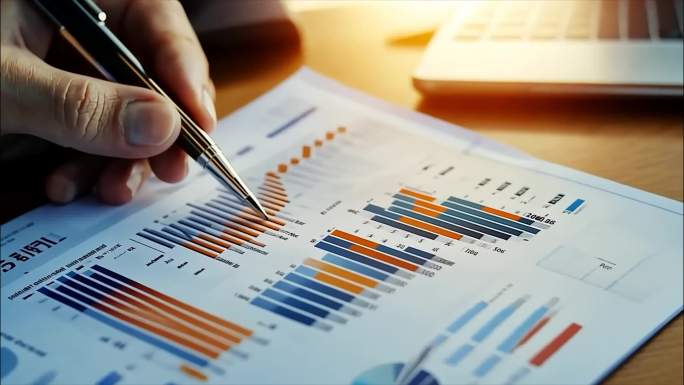 金融业务分析市场投资比特币股票行情金融证