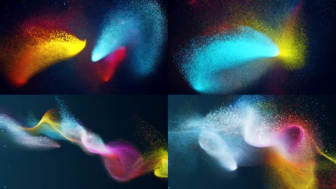 粒子流动抽象粒子抽象派