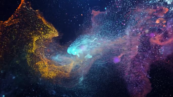 抽象艺术动感粒子