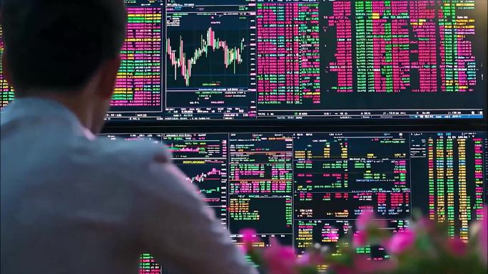 金融业务分析市场投资比特币股票行情金融证