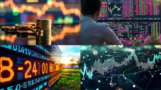 金融业务分析市场投资比特币股票行情金融证