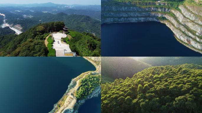 广州油麻山，石牙顶天坑