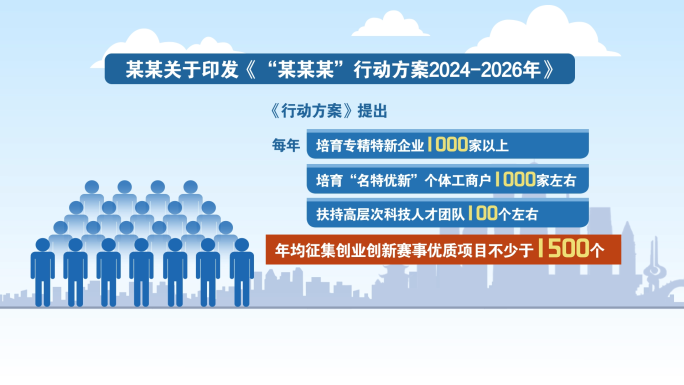 【无插件】经济企业政策调整新闻MG动画
