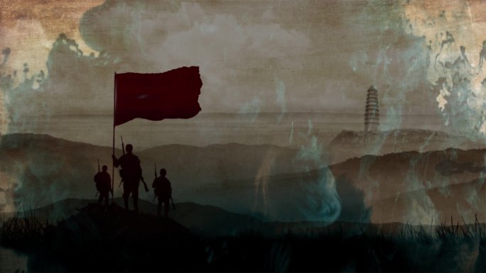（无插件）近代历史纪录片水墨片头