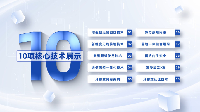 10-蓝色简洁项目应用文字分类