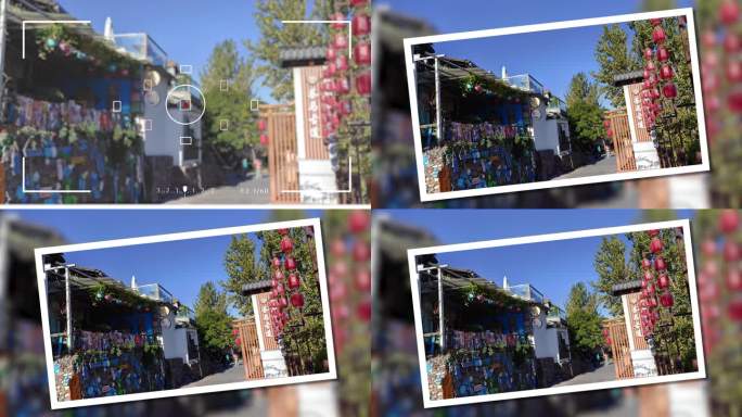 相机快门动画拍照AE模板