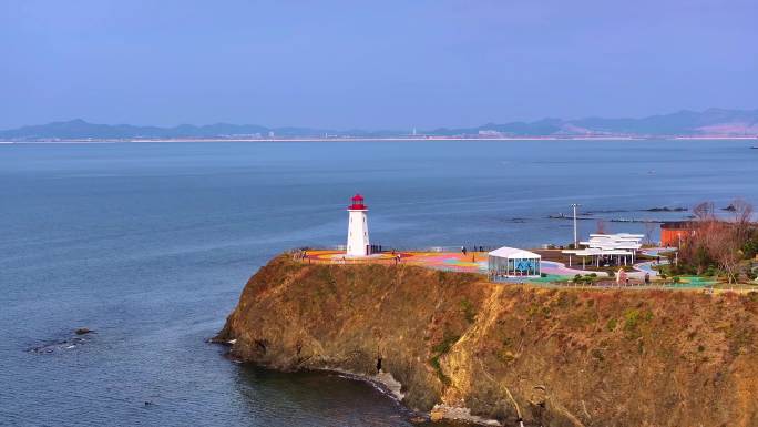 辽宁大连泊霞湾彩虹灯塔